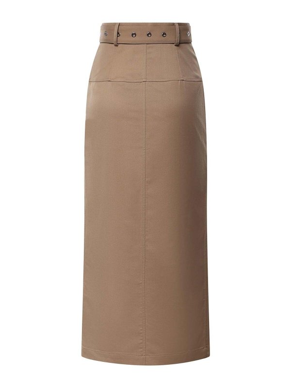 DONDUP: Faldas largas online - Falda Larga - Camel