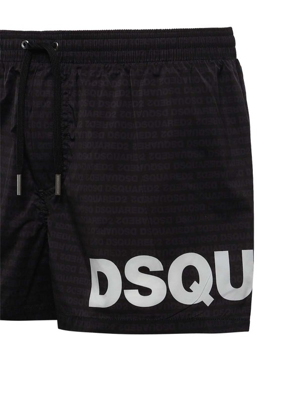 The Best Shops DSQUARED2: Badeanzüge und Badehosen - Badehose - Schwarz