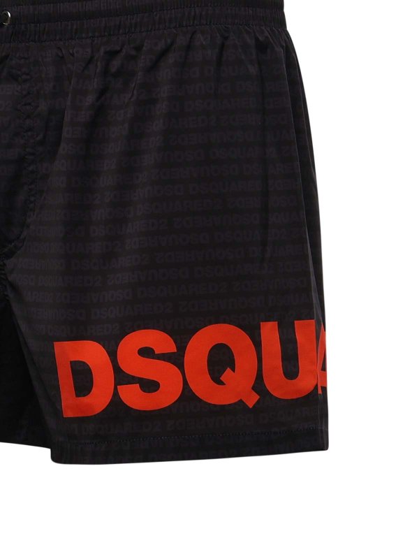 The Best Shops DSQUARED2: Badeanzüge und Badehosen - Badehose - Schwarz