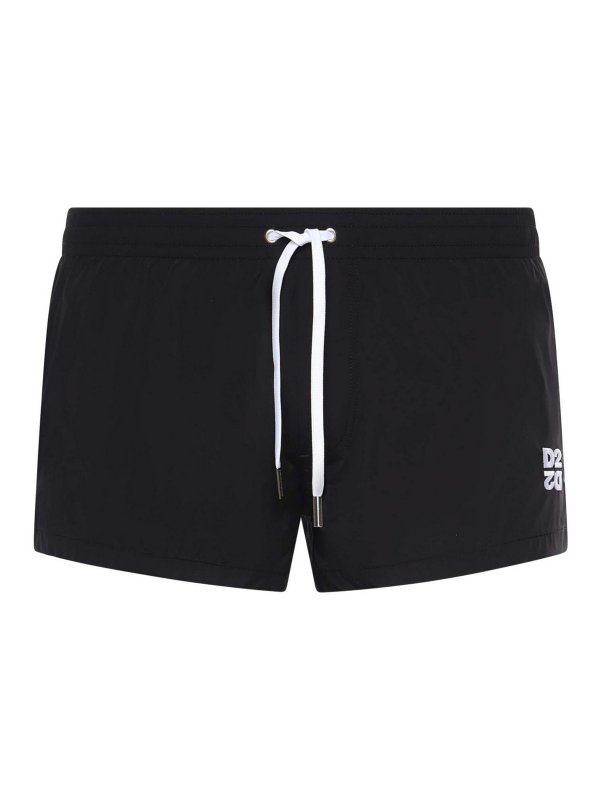 DSQUARED2: Badeanzüge und Badehosen - Badehose - Schwarz