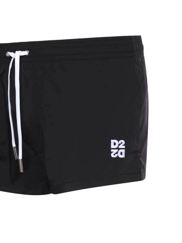 The Best Shops DSQUARED2: Badeanzüge und Badehosen - Badehose - Schwarz