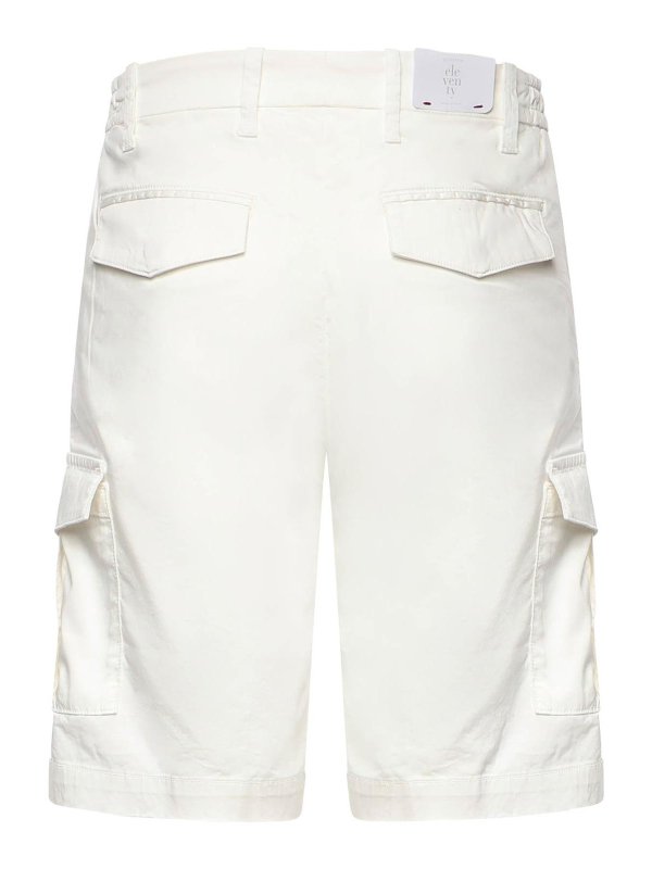 ELEVENTY: Hosen Shorts online - Shorts - Weiß