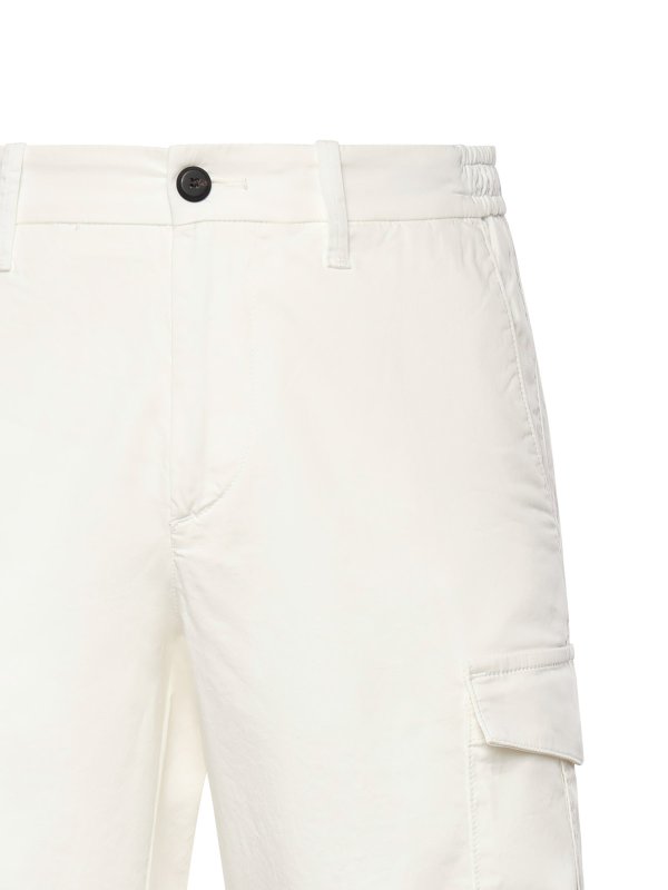 The Best Shops ELEVENTY: Hosen Shorts - Shorts - Weiß