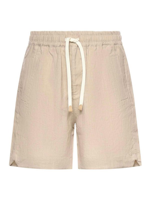 ELEVENTY: Hosen Shorts - Shorts - Beige