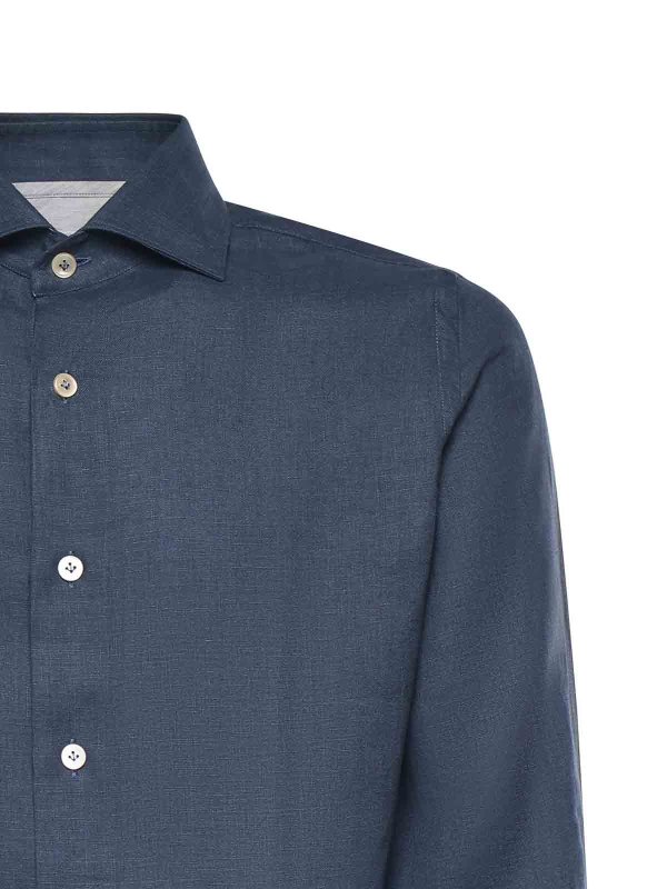 The Best Shops ELEVENTY: Chemises - Chemise - Bleu