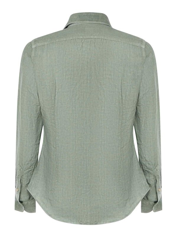 ELEVENTY: Camisas online - Camisa - Verde
