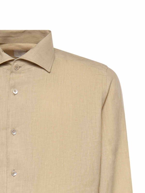 The Best Shops ELEVENTY: shirts - Linen Shirt