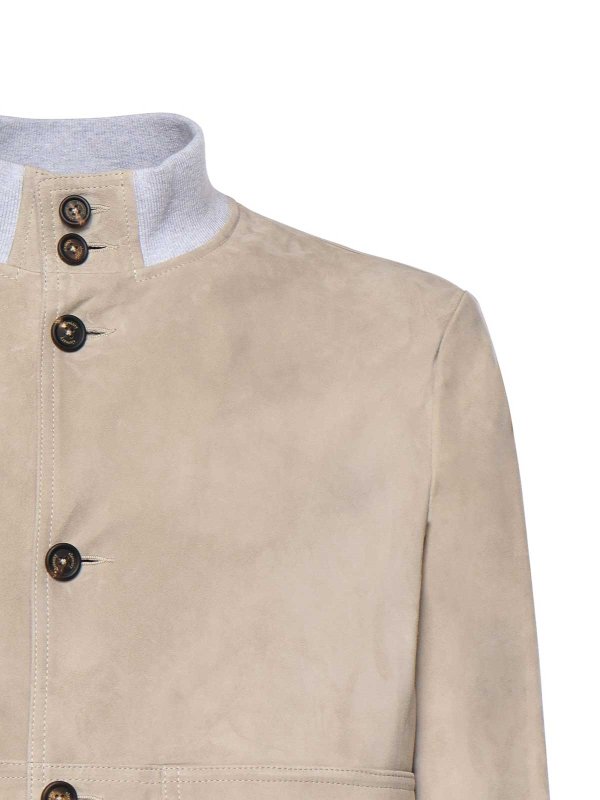 The Best Shops ELEVENTY: bombers - Suede Bomber Jacket