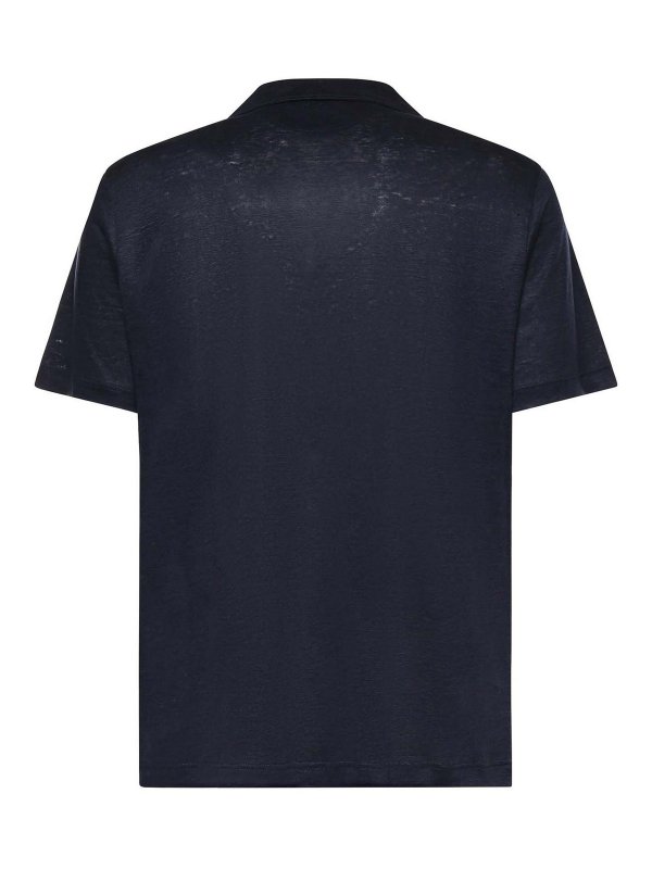 ELEVENTY: polo shirts online - Linen Polo