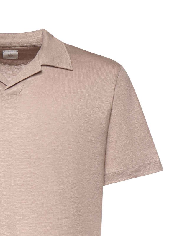 The Best Shops ELEVENTY: polo shirts - Linen Polo