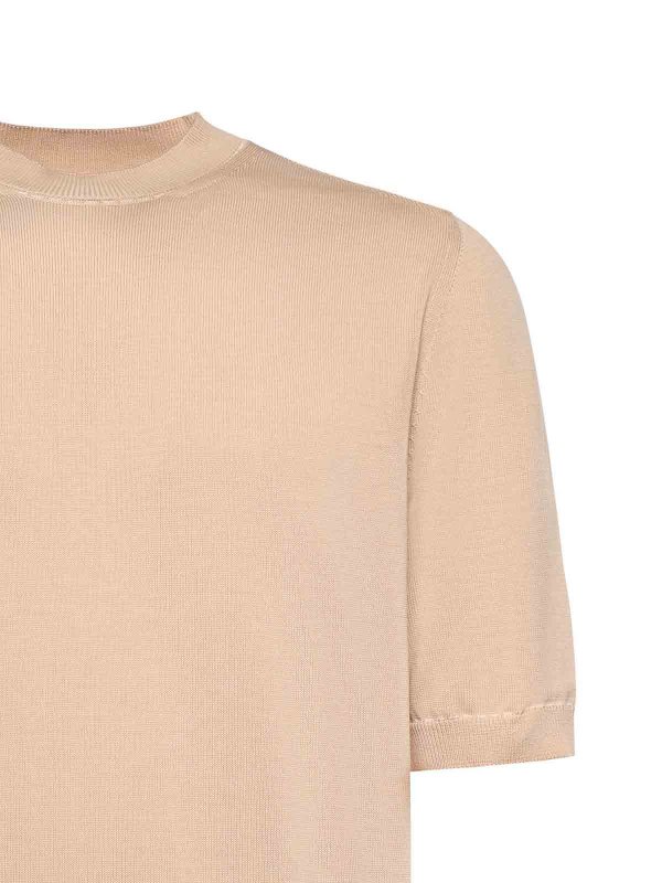 The Best Shops ELEVENTY: クルーネック - クルーネック - ベージュ
