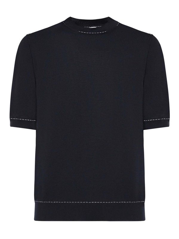 ELEVENTY: crew necks - Cotton Pullover