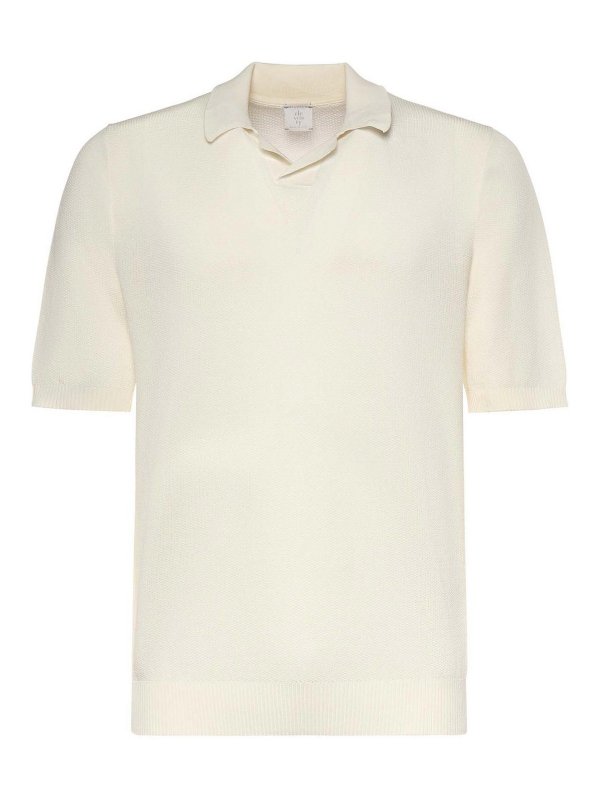 ELEVENTY: Polos - Polo - Blanco
