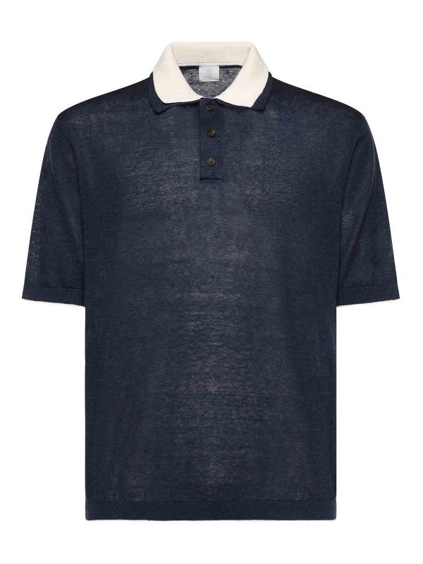 ELEVENTY: Polos  - Polo - Blanc