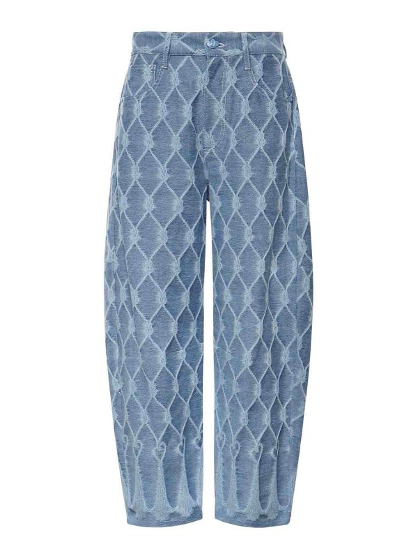 GENNY: Jeans Rectos - Vaqueros Rectos - Azul