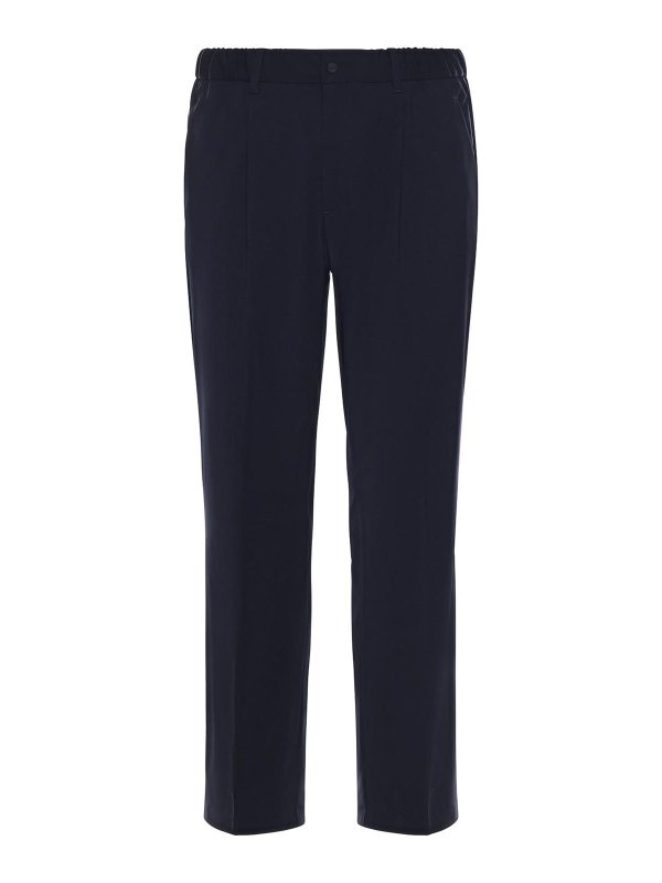 HERNO: pantaloni casual - Pantaloni Tech-Merino