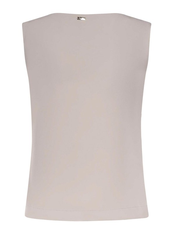 HERNO: Tops y camisetas sin mangas online - Top - Amarillo