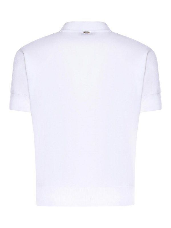 HERNO: Poloshirts online - Poloshirt - Weiß