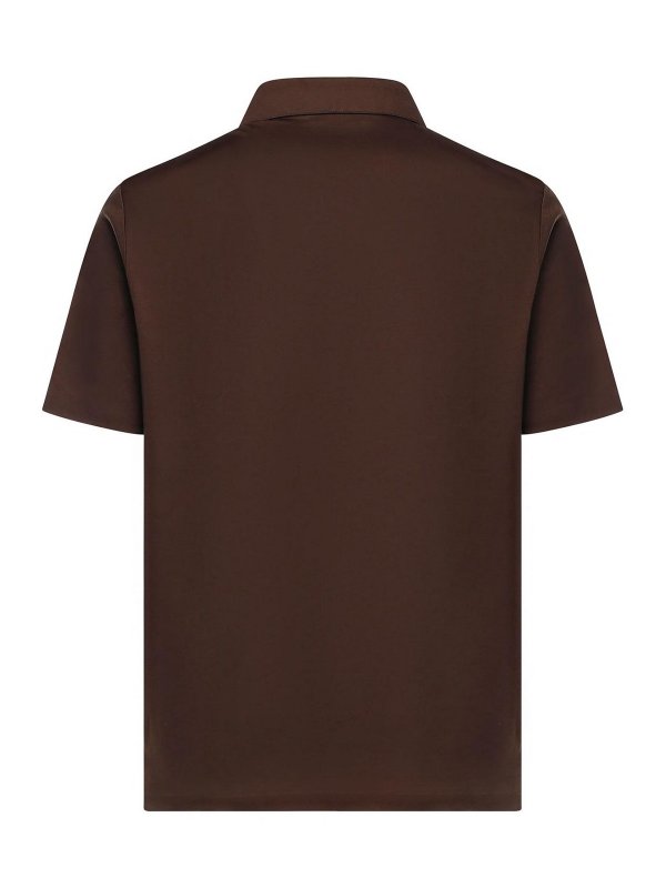 HESKIMO: Polos online - Polo - Marrón Oscuro