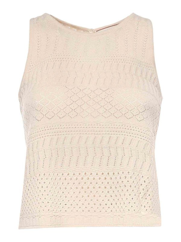 AKEP: Tops und Tank Tops - Top - Creme