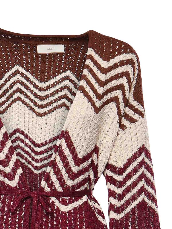 The Best Shops AKEP: Cardigans - Cardigan - Bordeaux