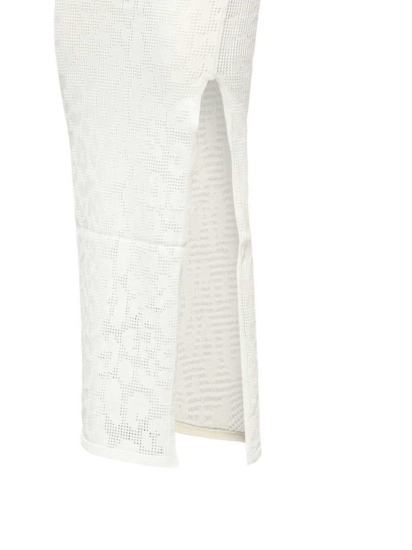 The Best Shops AKEP: Vestidos largos - Vestido Largo - Blanco