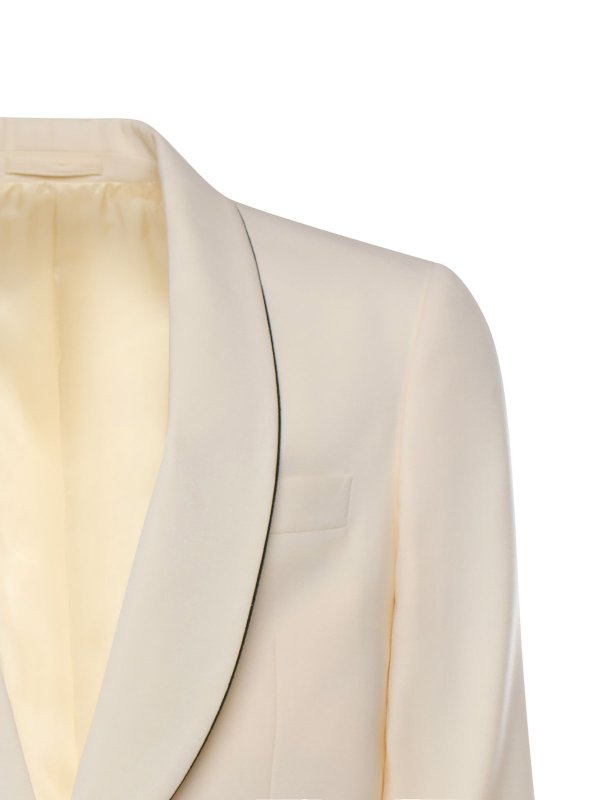 The Best Shops LARDINI: casual jackets - Single-Breasted Stretch Wool Jacket