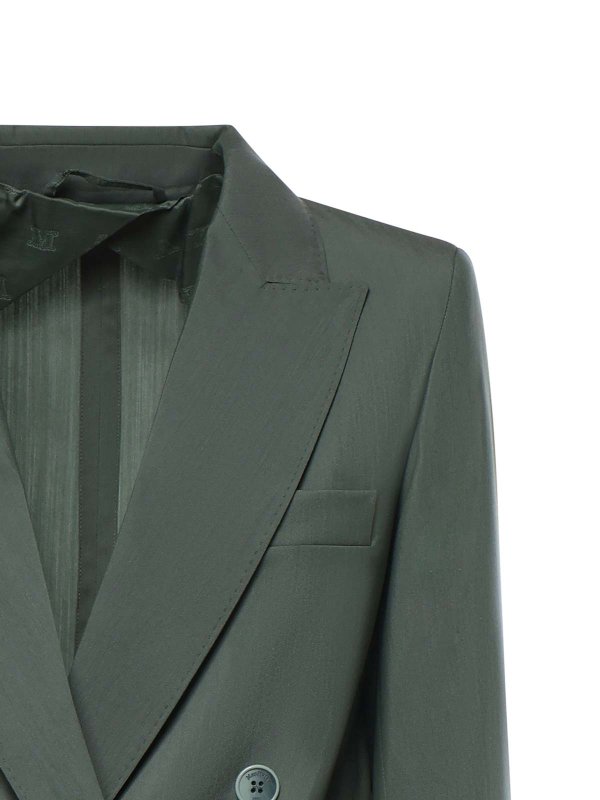 The Best Shops Max Mara: Blazer - Blazer - Dunkelgrün