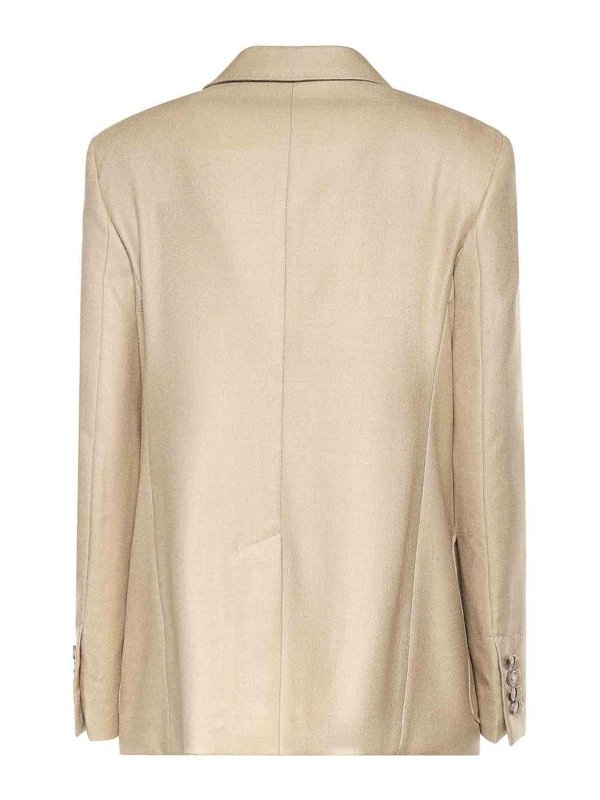 Max Mara: Blazer online - Blazer - Beige