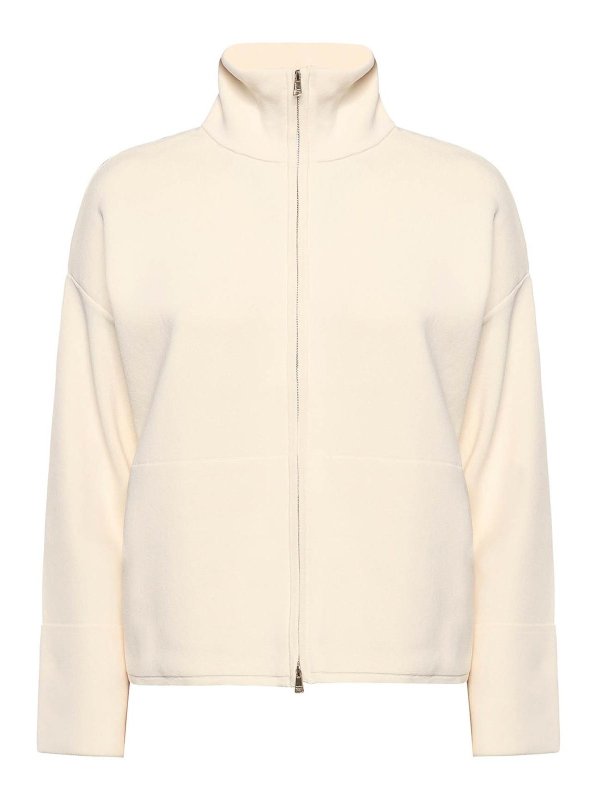 Max Mara: Cardigans - Cardigan - Weiß