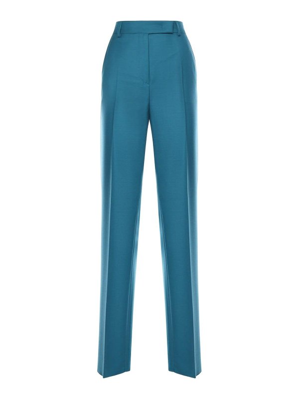 Max Mara: Maßgeschneiderte und Formale Hosen - Formale Hose - Hellblau