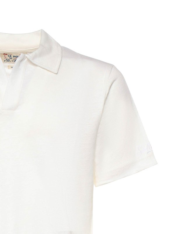 The Best Shops MC2 SAINT BARTH: Poloshirts - Poloshirt - Weiß