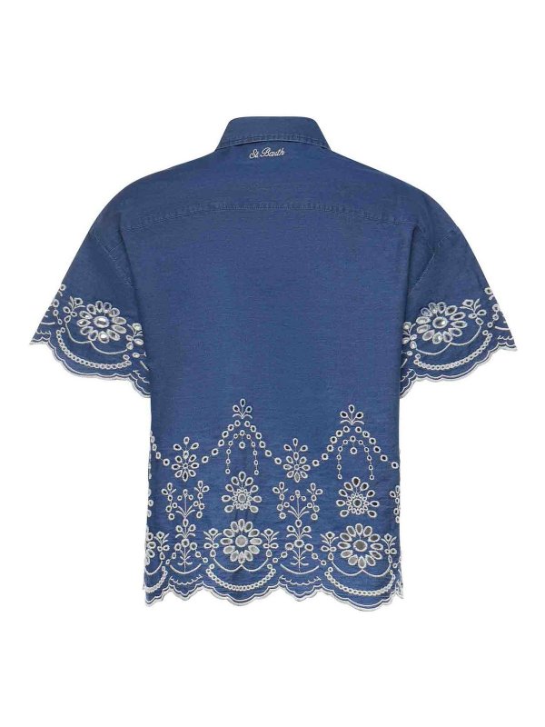 MC2 SAINT BARTH: Camisas online - Camisa - Azul