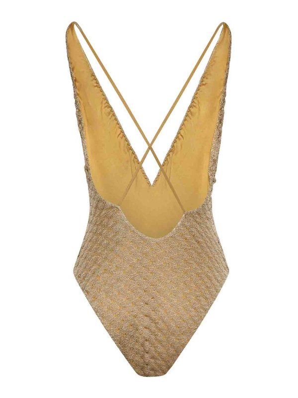 MISSONI: Badeanzüge online - Badeanzug - Gold