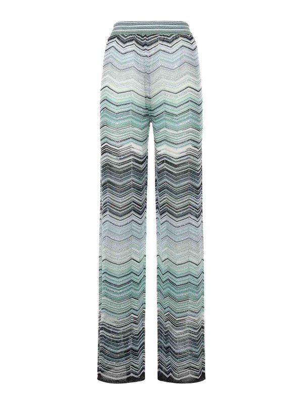 MISSONI: カジュアルトラウザー - カジュアルパンツ - 緑