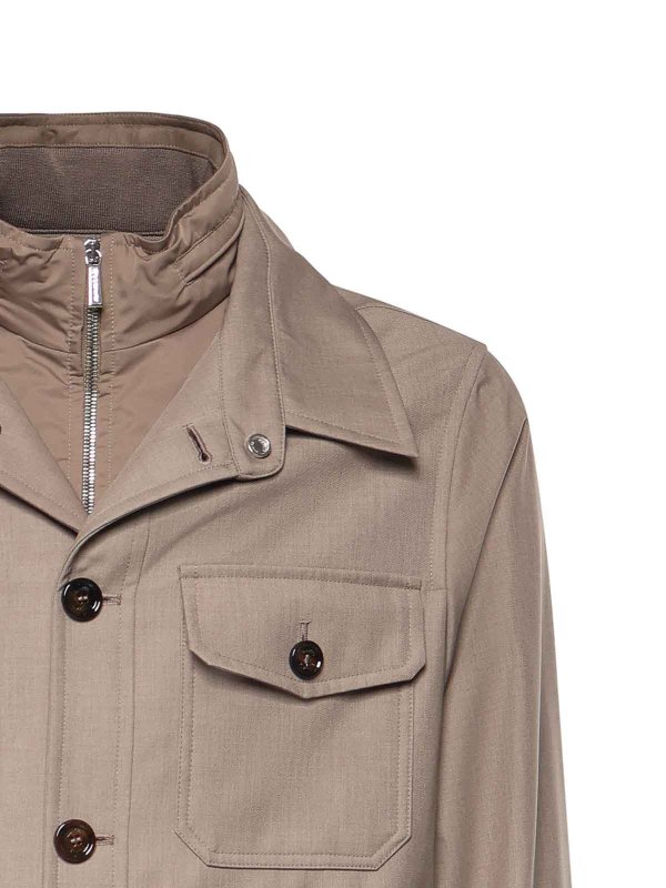 The Best Shops MOORER: giacche casual - Sovracamicia Dulac-Pum