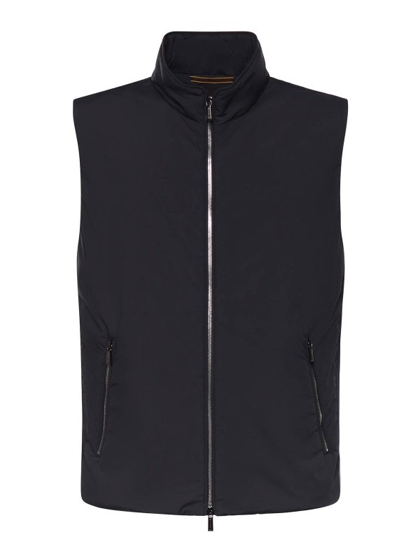 MOORER: Chalecos - Chaleco - Azul Oscuro