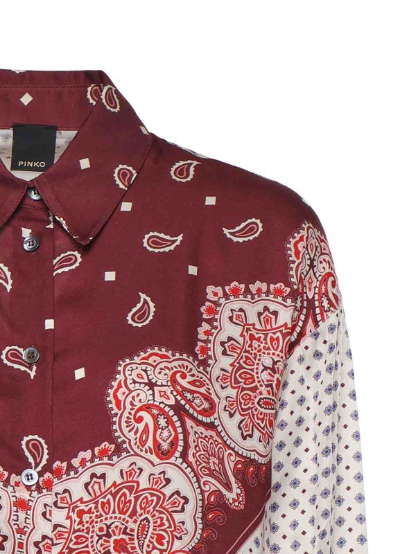 The Best Shops Pinko: Camisas - Camisa - Multicolor