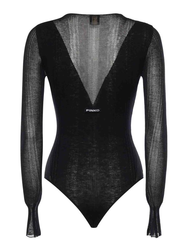 Pinko: Tops & Tank tops online - Sheer Bodysuit