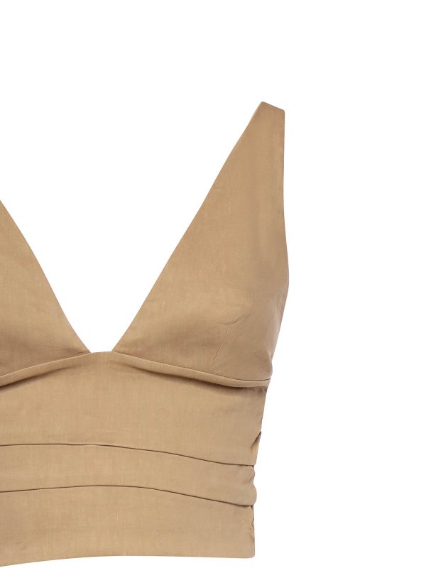 The Best Shops Pinko: Tops y camisetas sin mangas - Top - Beis