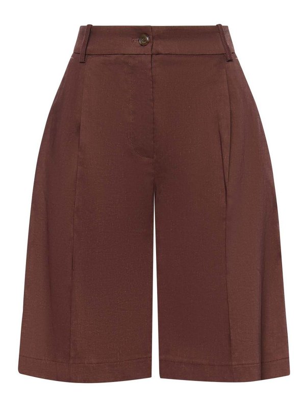 Pinko: Shorts - Short - Marron