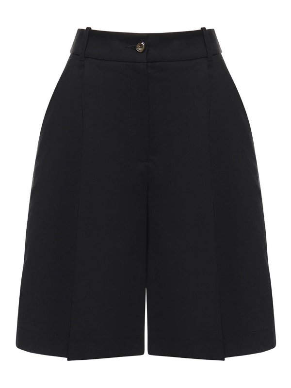 Pinko: トラウザーショーツ - ショートパンツ - 黒