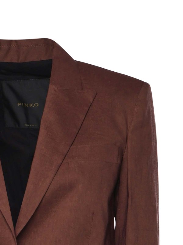 The Best Shops Pinko: casual jackets - Linen Blend Jacket