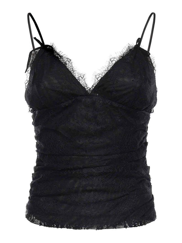 Pinko: Tops & Débardeurs - Top - Noir
