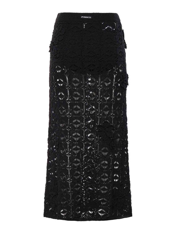 Pinko: Jupes midi et au genou online - Jupe Midi - Noir