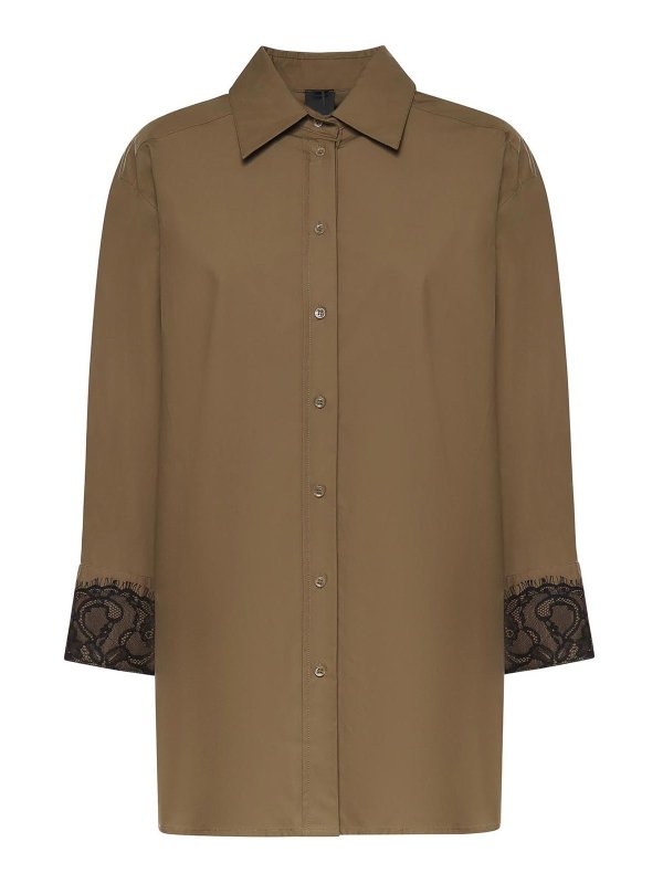 Pinko: Camisas - Camisa - Verde