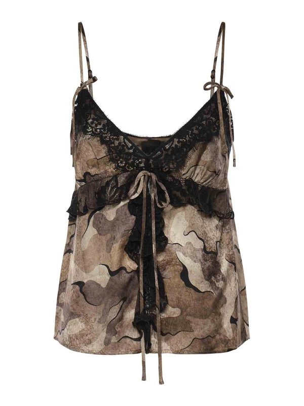 Pinko: Tops y camisetas sin mangas - Top - Multicolor