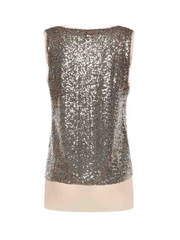 Pinko: Tops und Tank Tops online - Top - Metallic