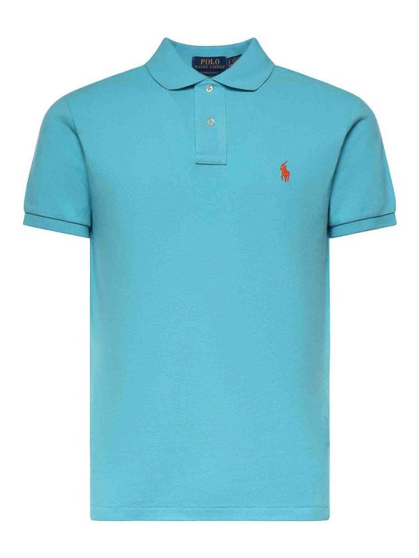 POLO RALPH LAUREN: ポロシャツ - ポロシャツ - ブルー