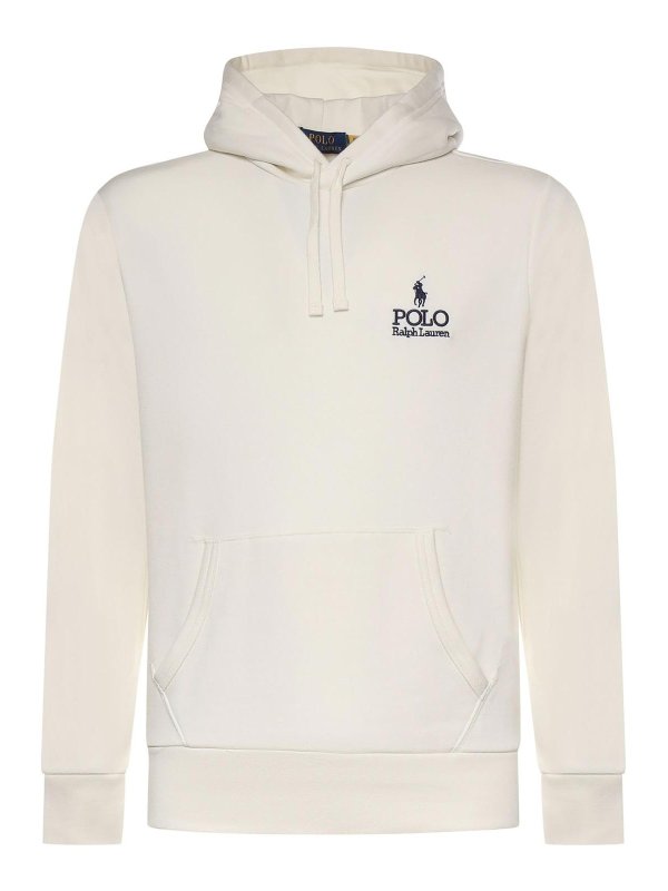 POLO RALPH LAUREN: スウェット＆セーター - スウェットシャツ/セーター - 白